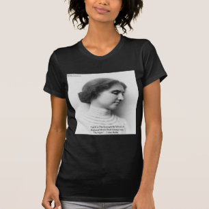 Camiseta Presentes de Citações de Sabedoria "Fé/Força" de H