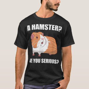 Camiseta presentes de cobaia, um hamster é você gu fofo sér