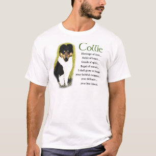 Camiseta Presentes de Collie de três cores