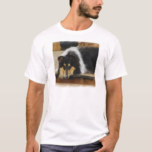 Camiseta Presentes De Collie Rough De Três Cores