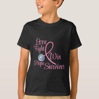Camiseta Presentes De Consciência Do Cancer Da Mama Para Mu
