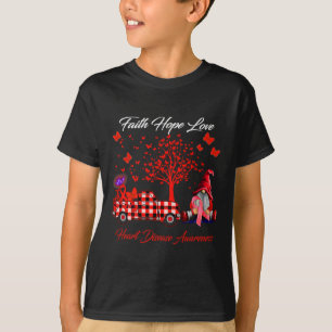 Camiseta Presentes de Conscientização sobre Doenças Cardíac