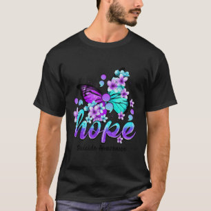 Camiseta Presentes de conscientização sobre suicídio com bo