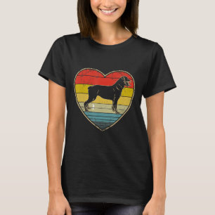 Camiseta Presentes De Coração Do Cão De Rottweiler Para Gor