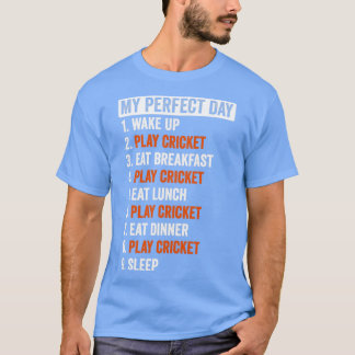 Camiseta Presentes De Críquete Para Homens