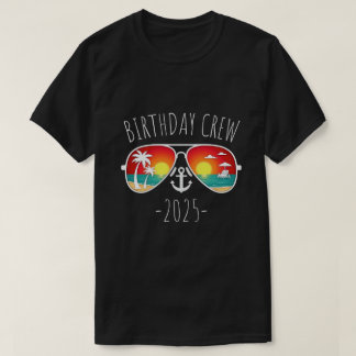 Camiseta Presentes de Cruzeiros de Aniversário 2025 Esquadr