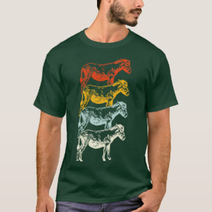 Camiseta Presentes de cultivo Retro Donkey
