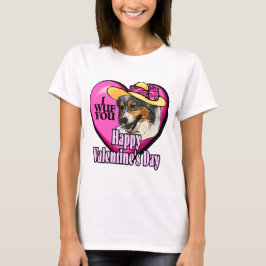 Camiseta Presentes de Dia de os namorados Shepherd australi