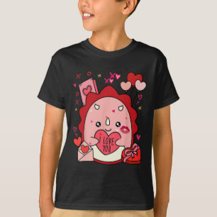 Camiseta Presentes de Dia dos Namorados do Cute Squish Squa
