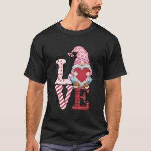 Camiseta Presentes de Dia dos Namorados Gnome Amor Casal pa