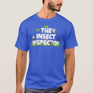 Camiseta Presentes de Entomologia do Inseto Inspetor de Ins