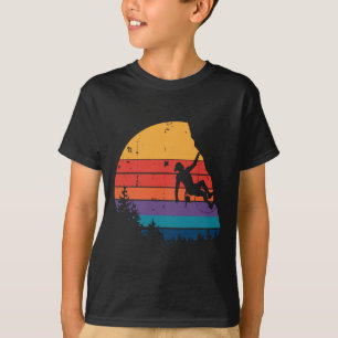 Camiseta Presentes de escalada em rocha de montanha de Boul