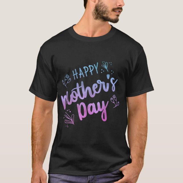 Camiseta Presentes de Feliz dia de as mães de presente de D (Frente)