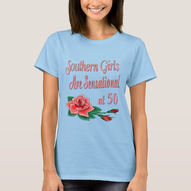 Camiseta Presentes de Festa de aniversário 50ª (Frente)