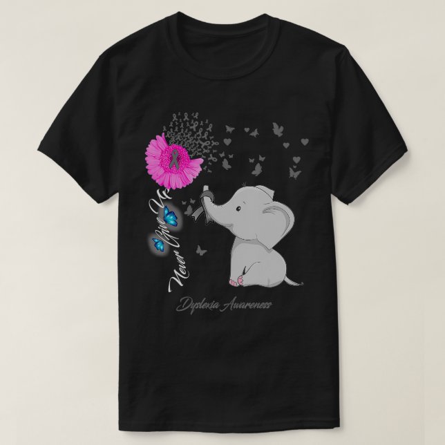Camiseta Presentes de Fita Dislexia (Frente do Design)