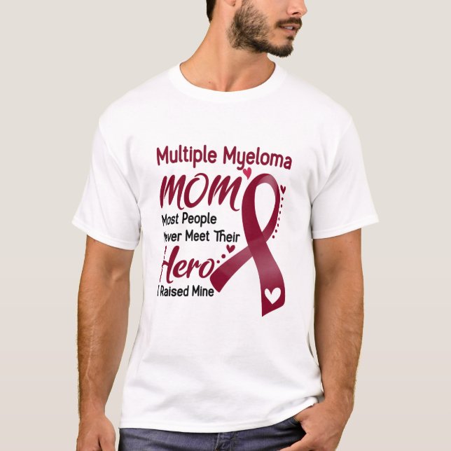 Camiseta Presentes de Fita Meses de Sensibilização para o M (Frente)