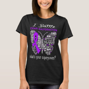 Camiseta Presentes de fita para conscientização da malfor