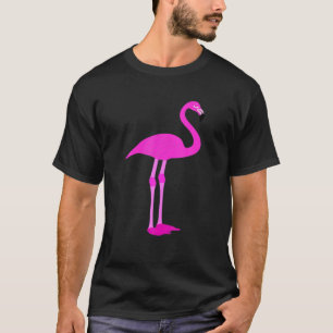 Camiseta Presentes de Flamingo Rosa Mulheres Férias Tropica