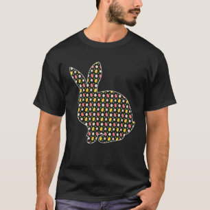 Camiseta Presentes De Flor De felz pascoa Coelho Correspond