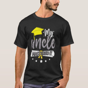 Camiseta Presentes de formatura do mestrado do tio