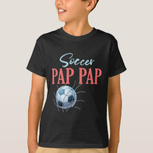 Camiseta Presentes de Futebol Pap Pap Para Dia dos Pais Fãs