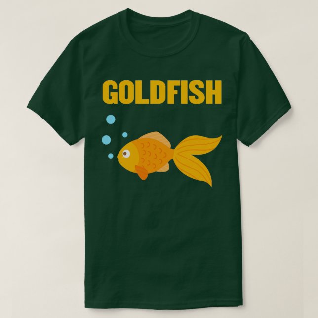 Camiseta Presentes de Gata Goldfish (Frente do Design)