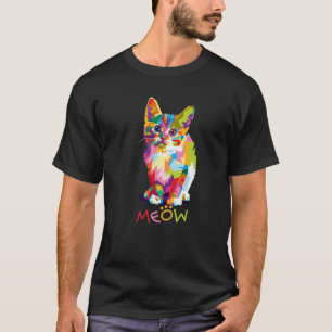 Camiseta Presentes De Gato Bonitos Para Gatinhos Adormecido