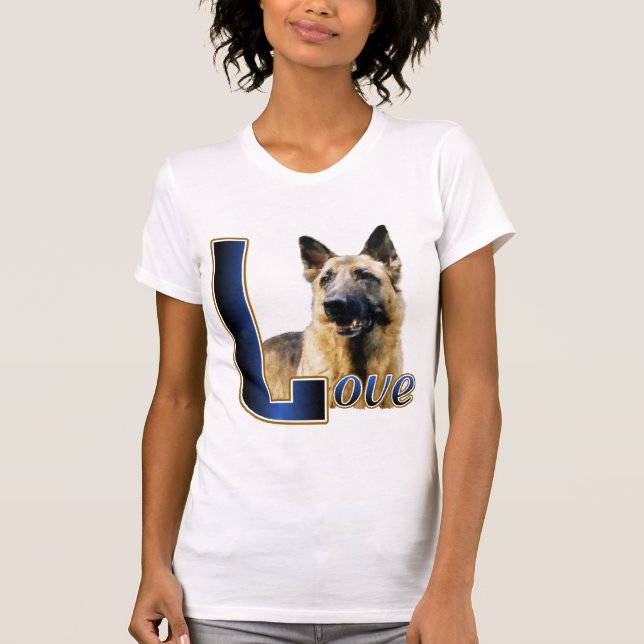 Camiseta Presentes de german shepherd (Frente)