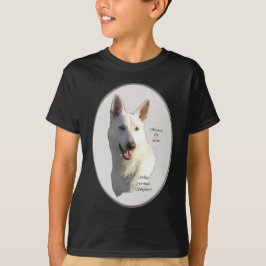 Camiseta Presentes de German shepherd Branco