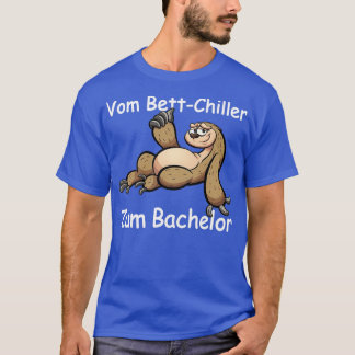 Camiseta Presentes de Graduação de Sloth para Estudantes de