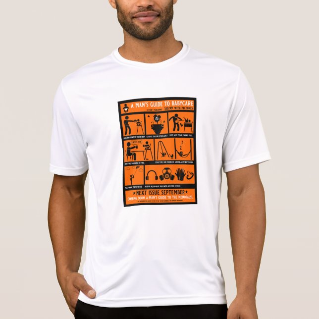 Camiseta Presentes De Guia Para Novos papais (Frente)