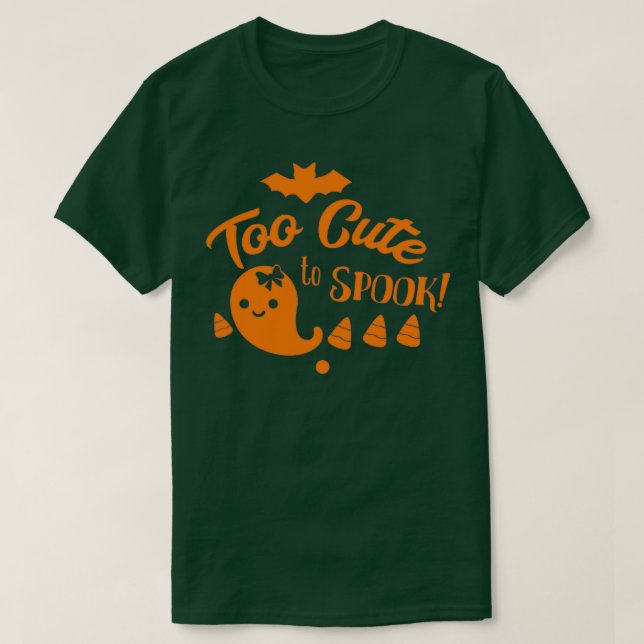 Camiseta Presentes de Halloween são muito bonitos para ser  (Frente do Design)