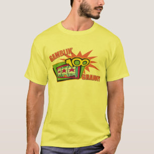 Camiseta Presentes de jogo engraçados dos t-shirt da avó