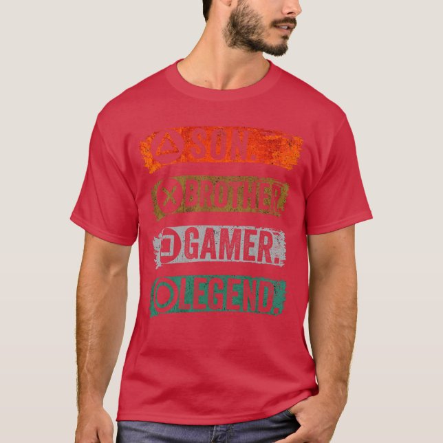 Camiseta Presentes de Jogos para Adolescentes de 8 a 16 Ano (Frente)