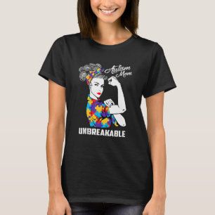 Camiseta Presentes de Mãe com Autismo Presente de Conscient