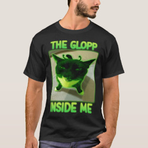 Camiseta Presentes de meme de gato de cérebro alienígena en