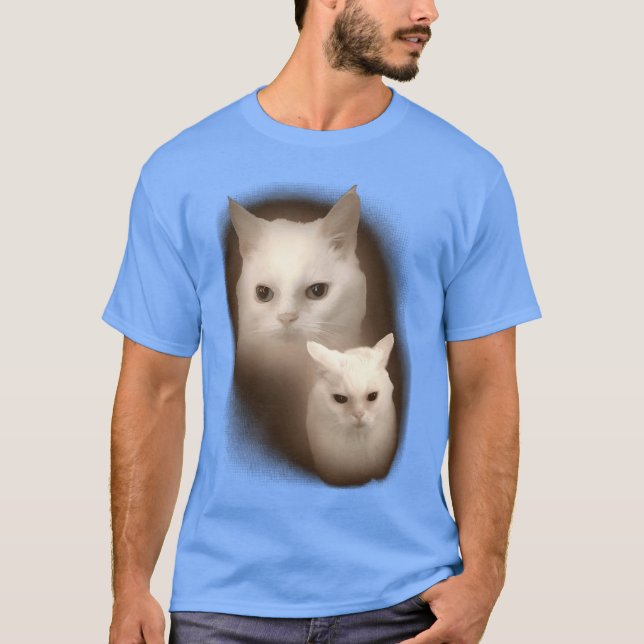 Camiseta Presentes de meme de gato sonolento engraçado retr (Frente)