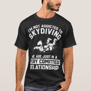 Camiseta Presentes De Merch Merch Para Skydivs Funny S