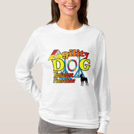 Camiseta Presentes de Miniatura_Pinscher_Agilidade