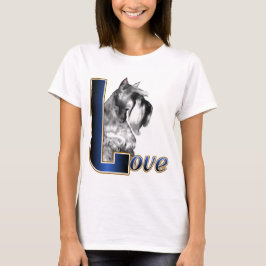 Camiseta Presentes de Miniatura Schnauzer