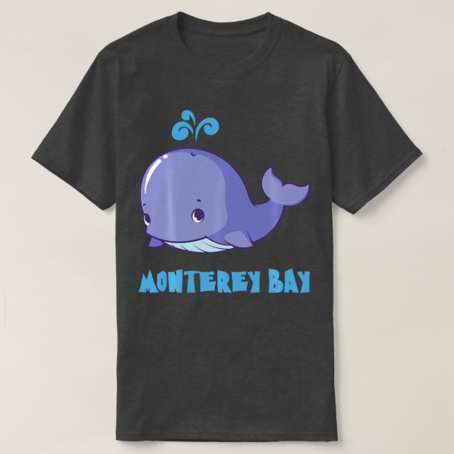 Camiseta presentes de MONTEREY BAY CALIFÓRNIA, dois (Frente do Design)