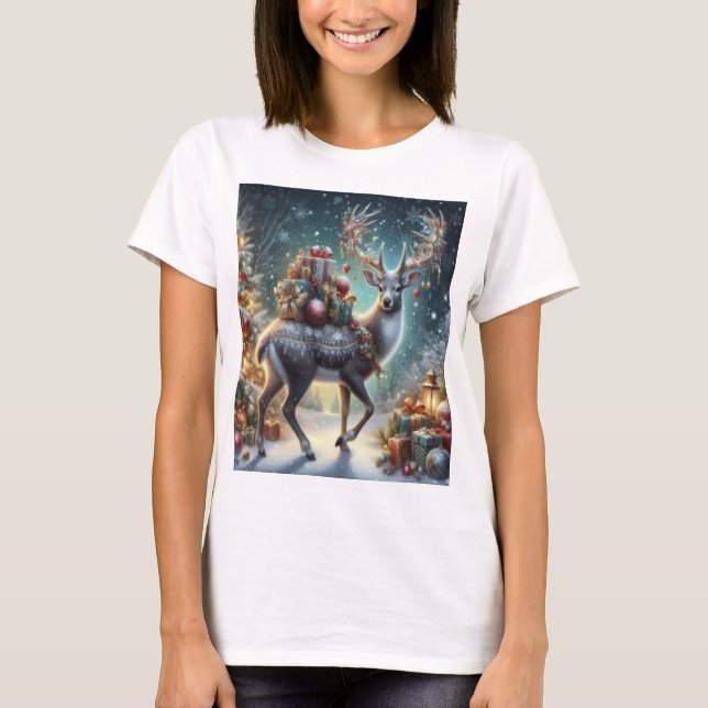 Camiseta presentes de Natal (Frente)
