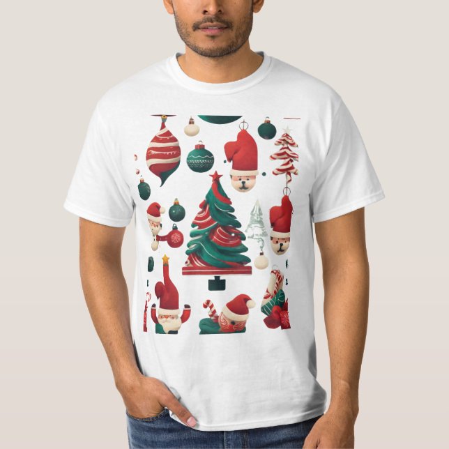Camiseta Presentes de Natal (Frente)