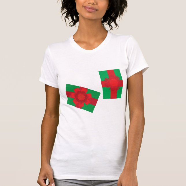 Camiseta Presentes de Natal (Frente)