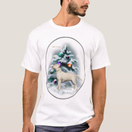 Camiseta Presentes de Natal Bull Terrier