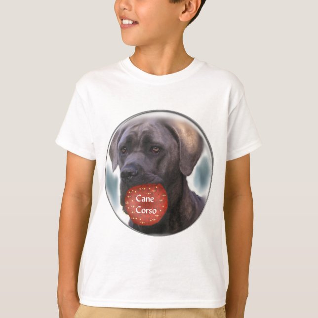 Camiseta Presentes de Natal Cane Corso (Frente)