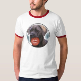 Camiseta Presentes de Natal Cane Corso