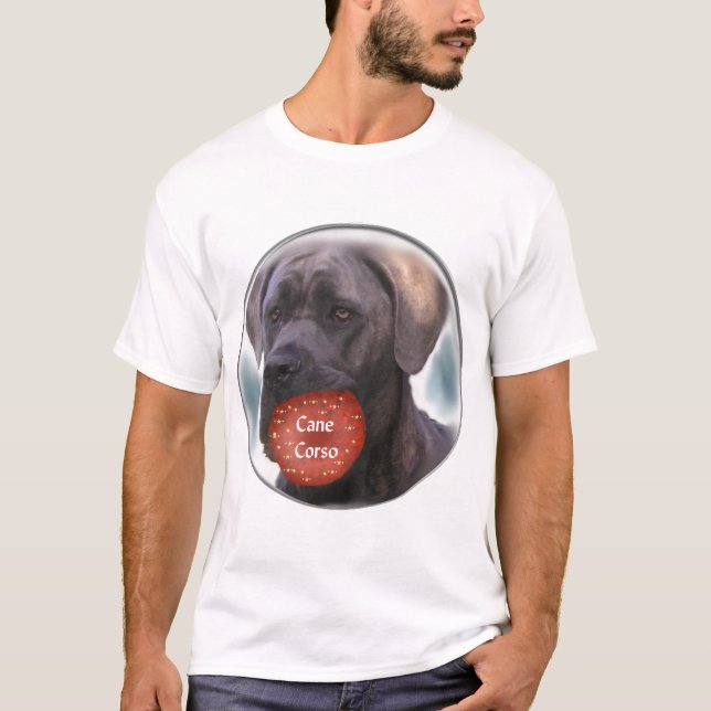 Camiseta Presentes de Natal Cane Corso (Frente)
