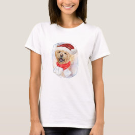 Camiseta Presentes De Natal Chow Para Amantes De Cães