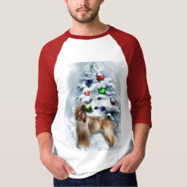 Camiseta Presentes de Natal de Caça Afegã